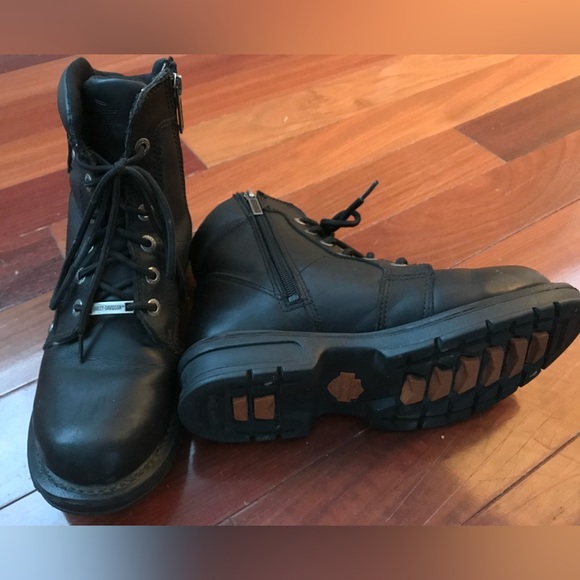 Harley Davidson motorcycle boots size 8 - Picture 2 of 3